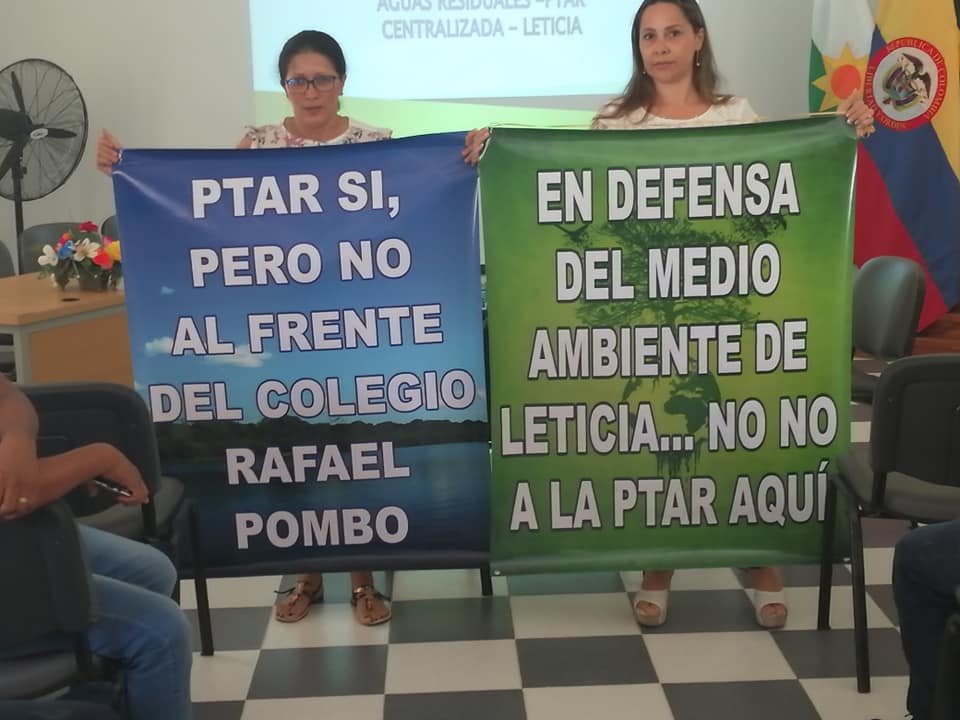 Sectores vecinos se oponen al proyecto porque, dicen, eso va a generar malos olores.