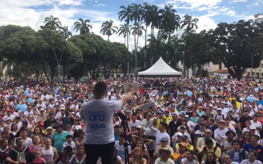 Lo que reveló la marcha por Santurbán